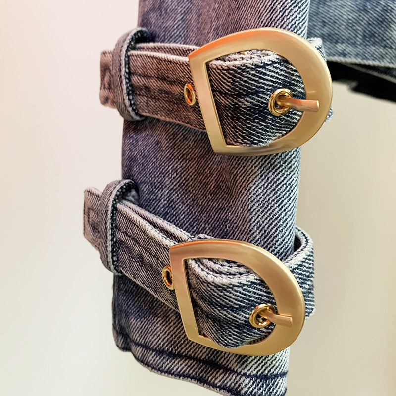 Denim Washed Blazer