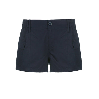 Sara Sexy Mini Denim Shorts Black