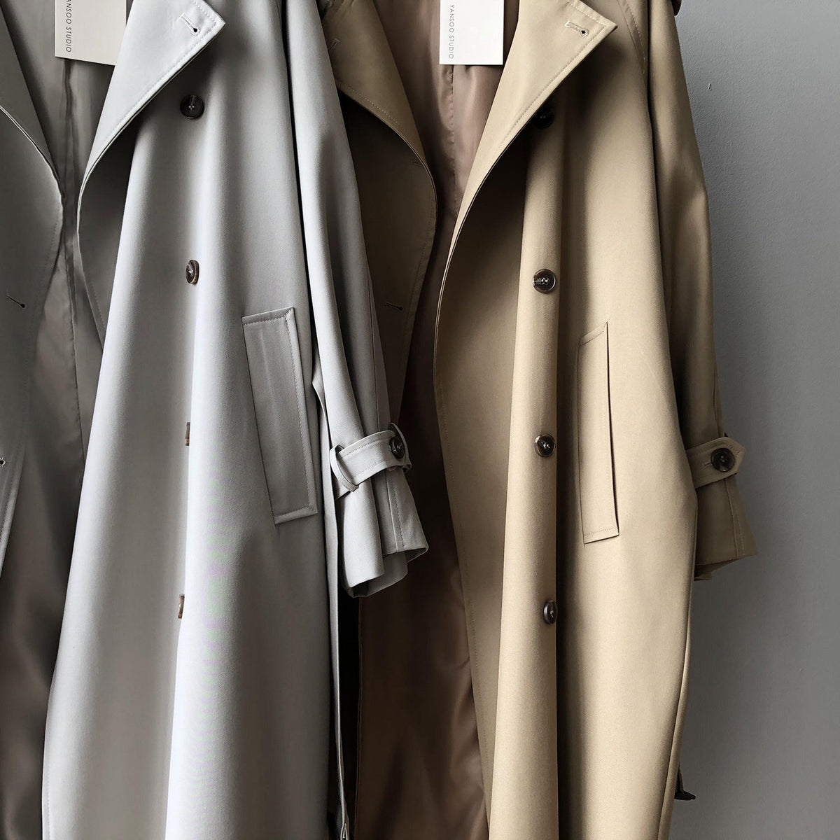 Elegant Loose-Fit Trench Coat