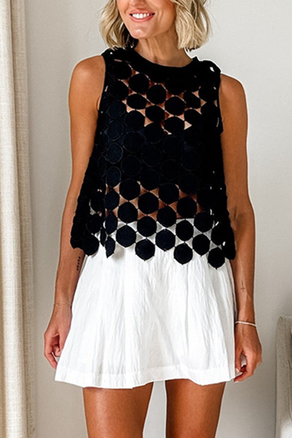 Clidress Circular Tassel Top & Skirt Set