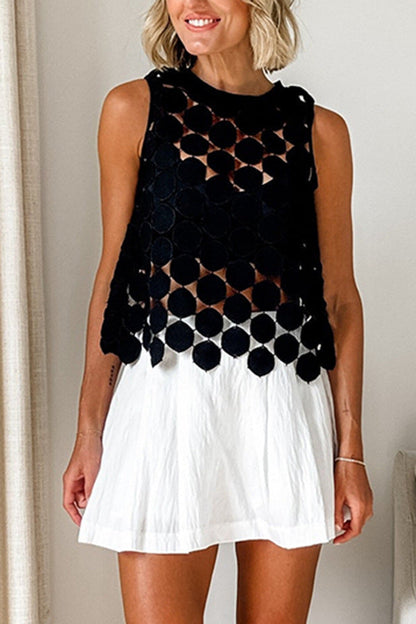 Clidress Circular Tassel Top & Skirt Set