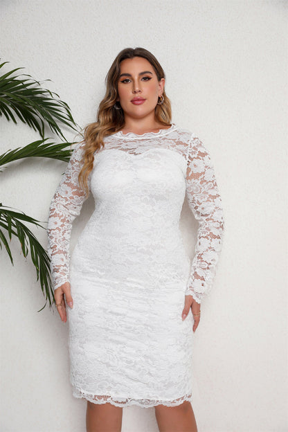 Plus Size Evening Dress Wholesale White