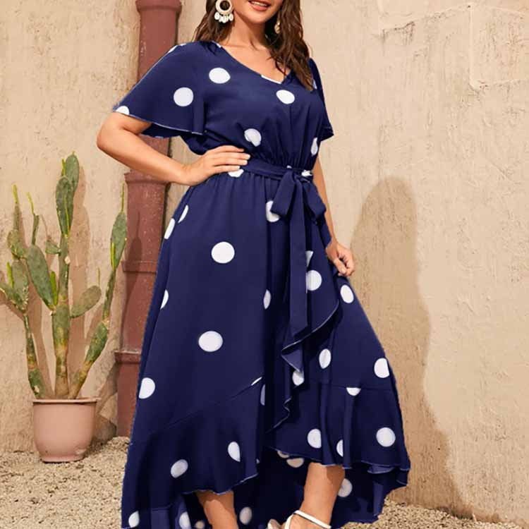 Day to Night Polka Dot Dress