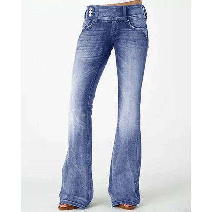Bootcut Flare Vintage Jeans Light Blue