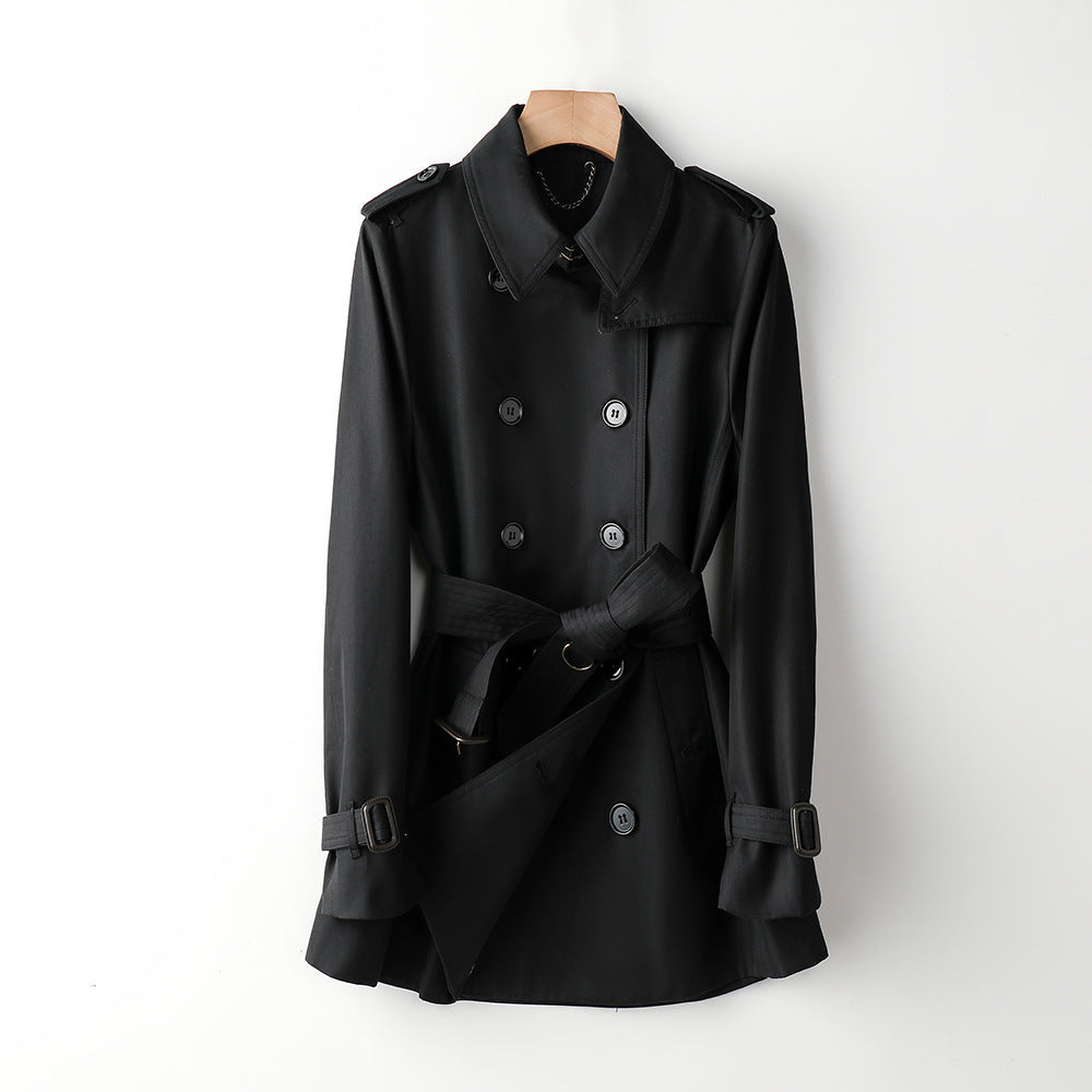 Element Mid-Length Trench Coat Black