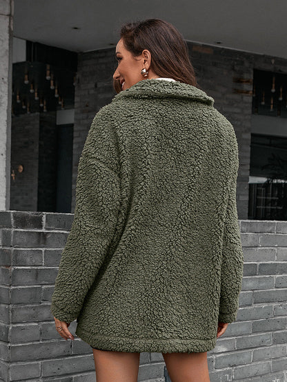 Bubble Velvet Furry Jacket