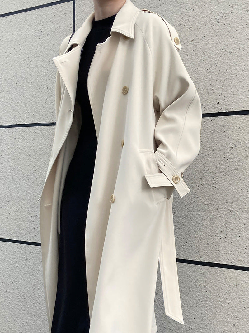Draping Loose Trench Coat