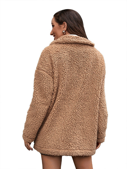 Bubble Velvet Furry Jacket