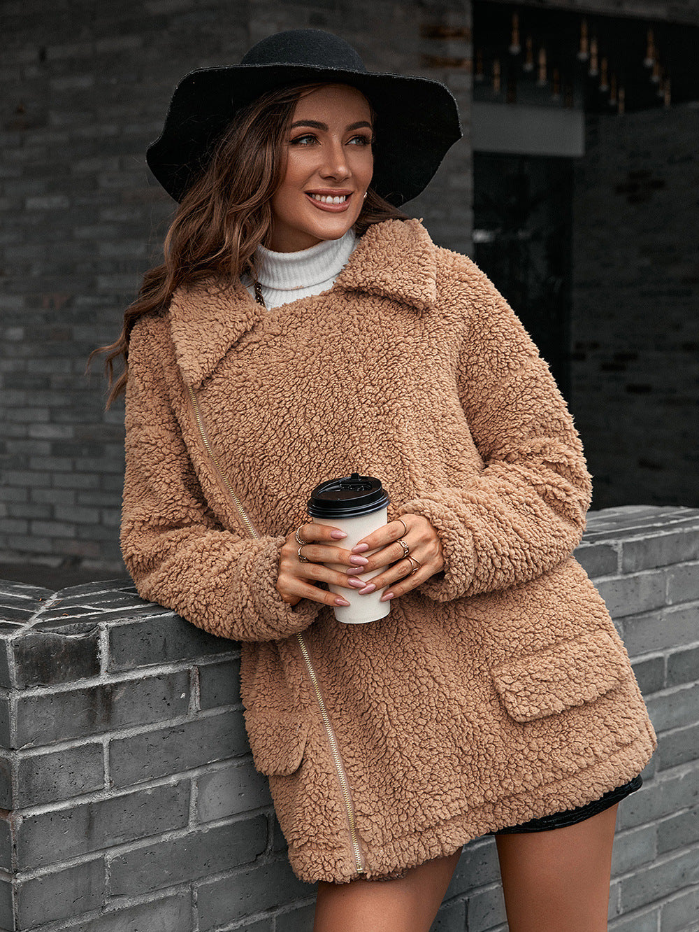 Bubble Velvet Furry Jacket