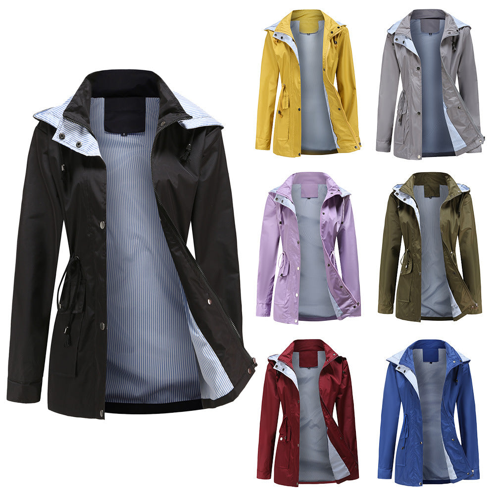 Detachable Hood Windbreaker