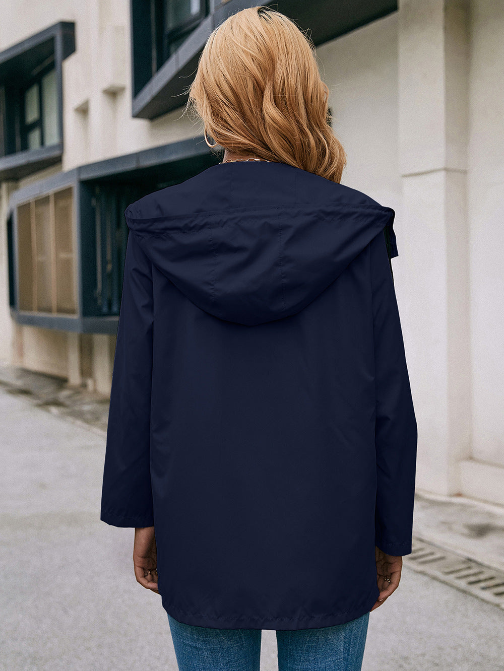 Waterproof Hooded Raincoat