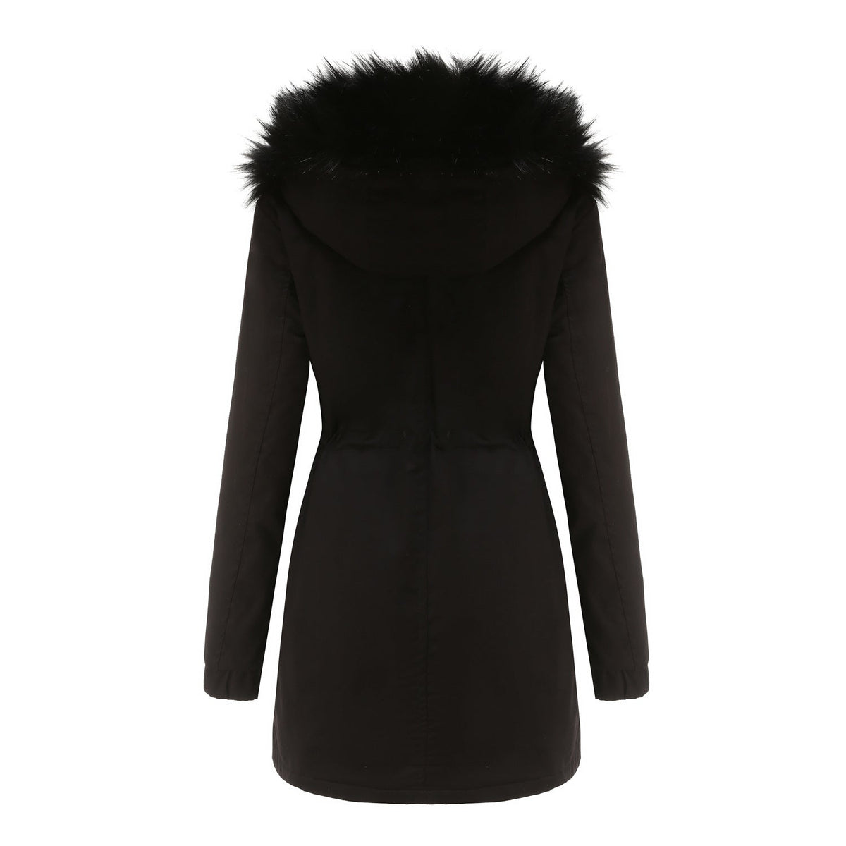 Fleece Lined Hooded Parka Jacket