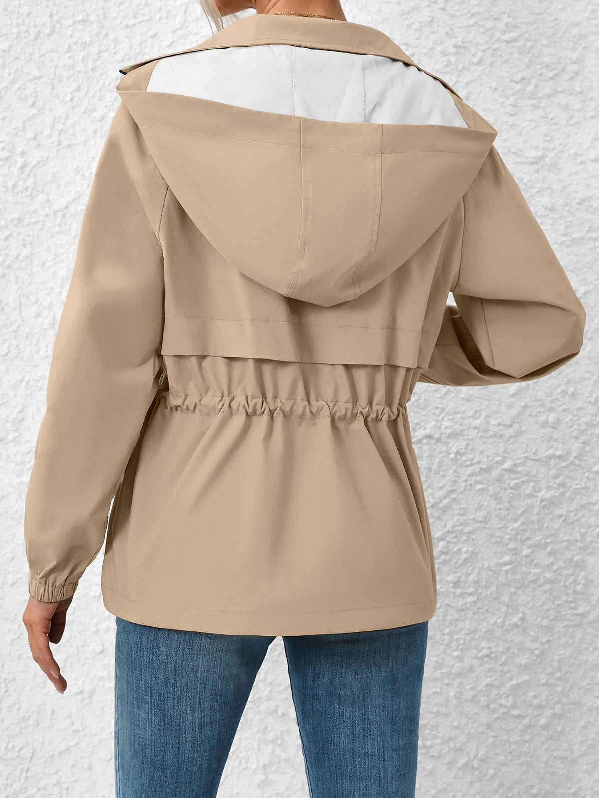 Waterproof Hooded Raincoat Jacket