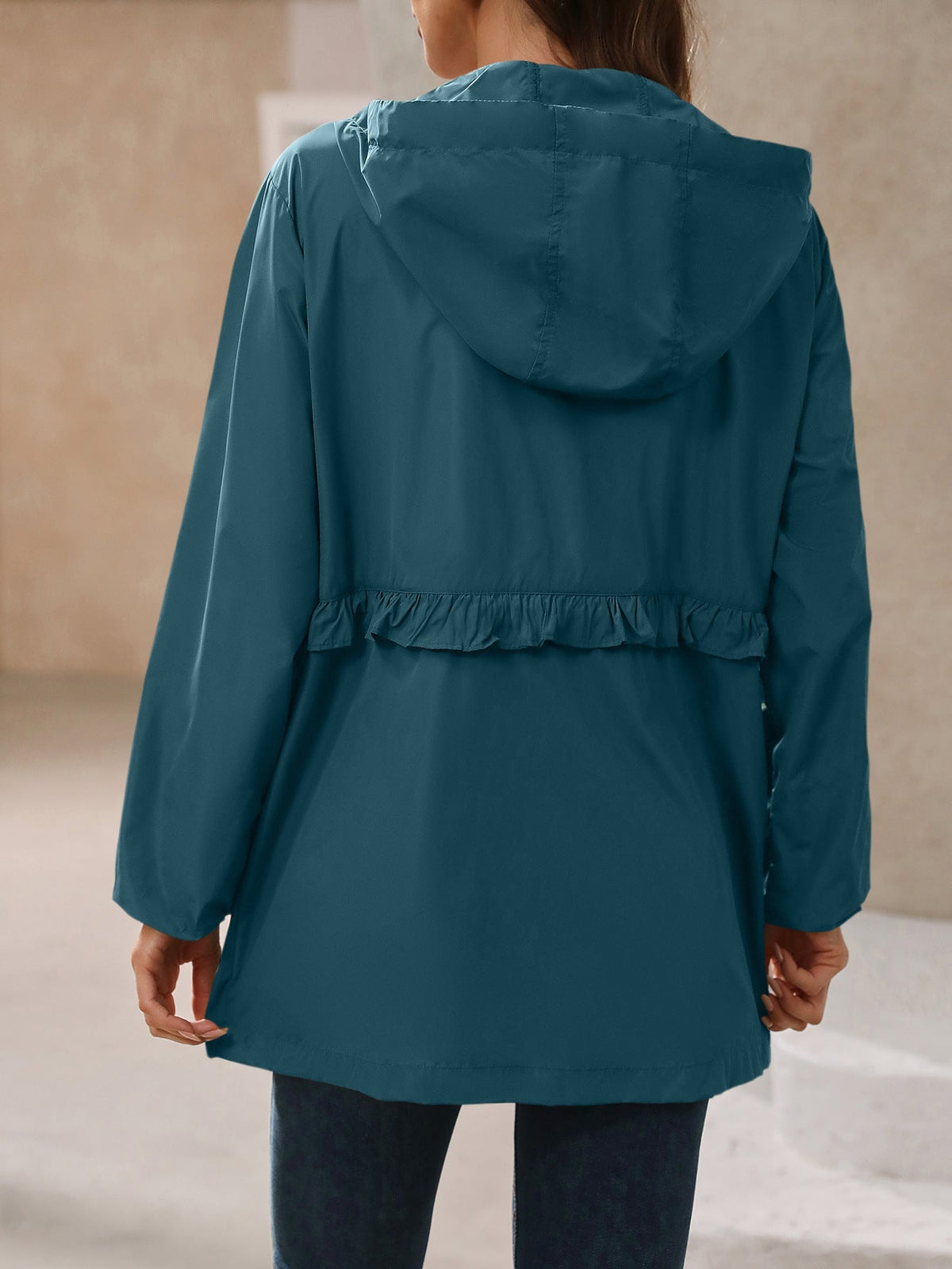 Rainproof Hooded Jacket