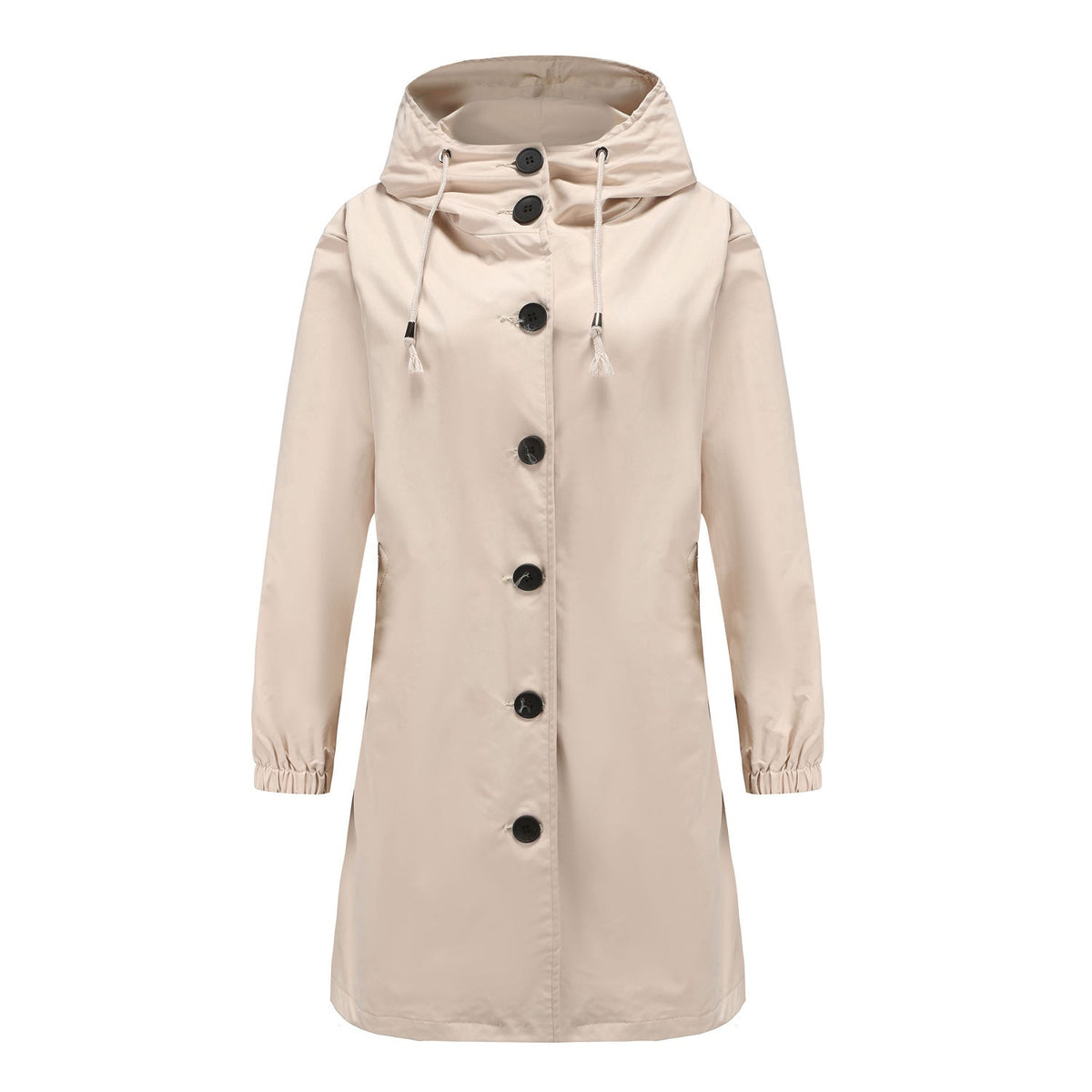 Waterproof Long Parkas Khaki