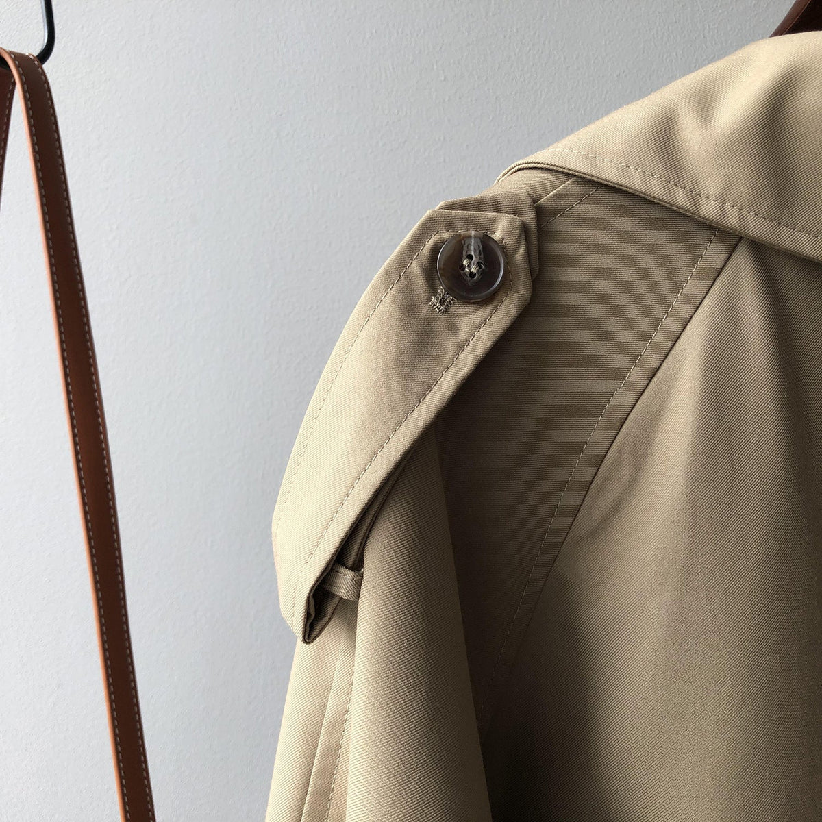 Elegant Loose-Fit Trench Coat
