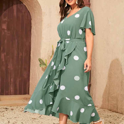 Day to Night Polka Dot Dress