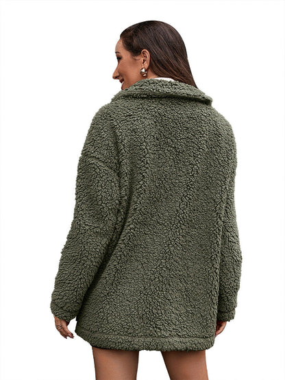 Bubble Velvet Furry Jacket