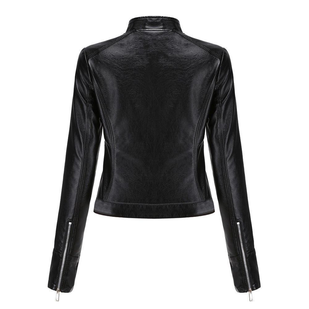 Motorcycle Jacket Faux Leather