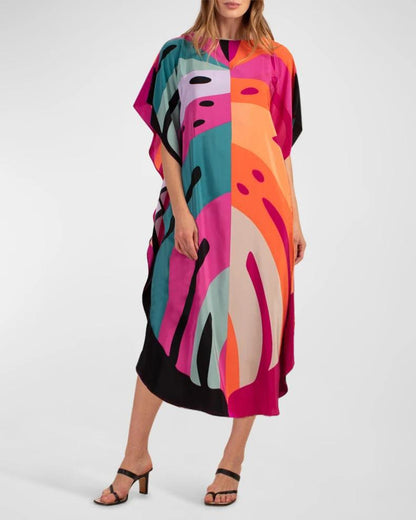 Stella Printed Kaftans One Size Picture Color
