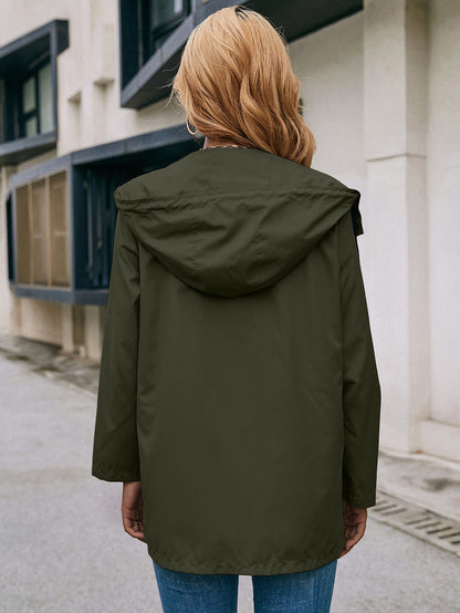 Waterproof Hooded Raincoat