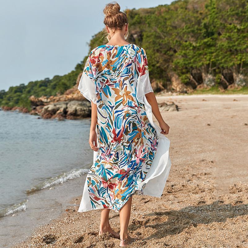Ally Floral Printed Kaftan