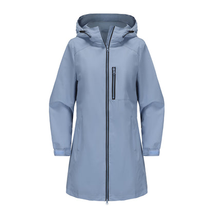 Waterproof Hooded Windbreaker Coat