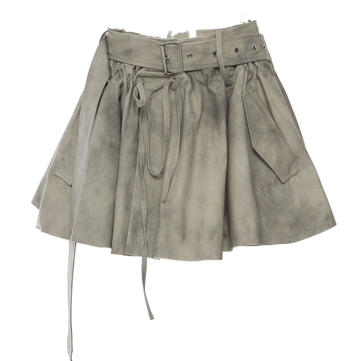 Camouflage Ink Skirt Suit Skirt