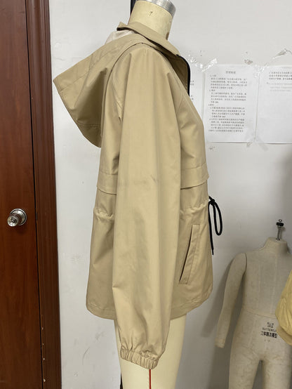 Waterproof Hooded Raincoat Jacket