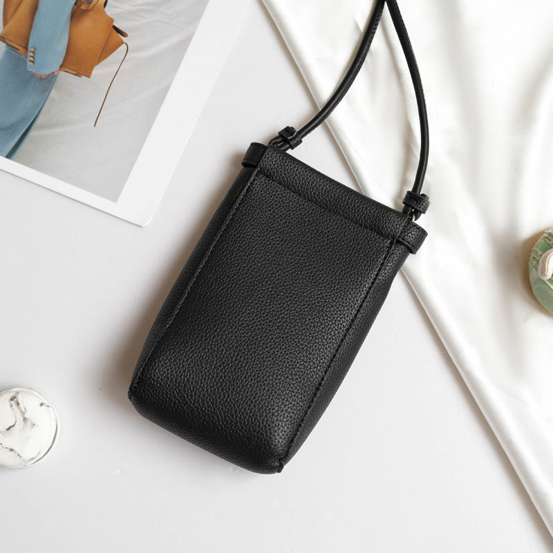 Mini Crossbody Small Bag Cell Phone Convenient One Size Black