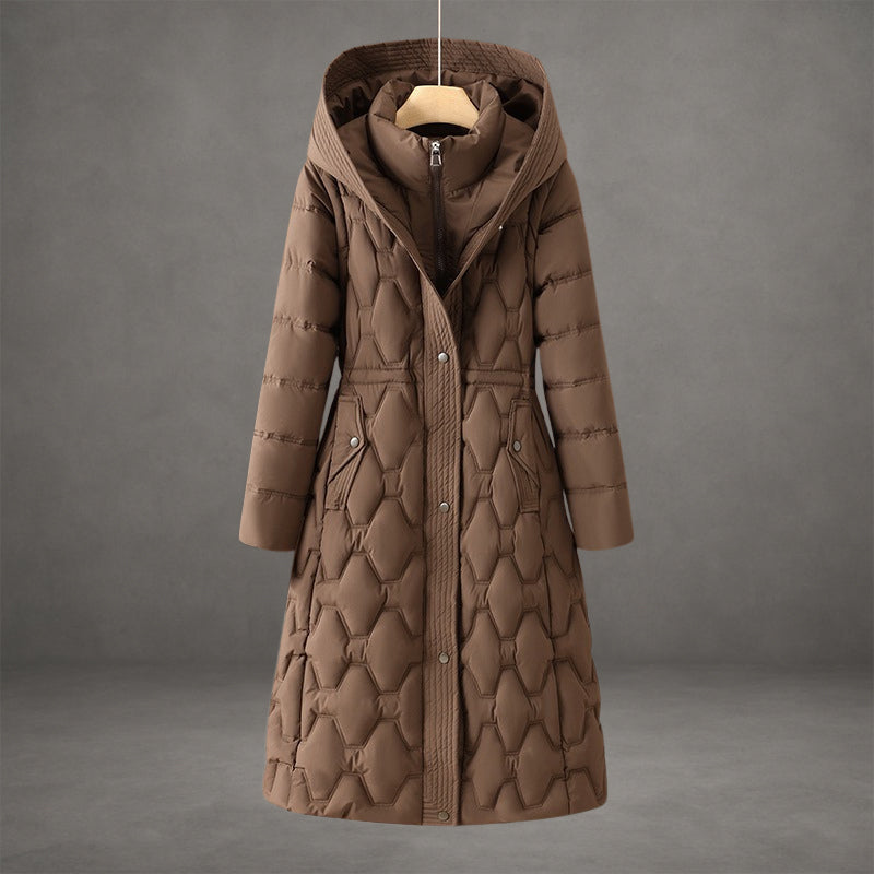 Rosemont Longline Hooded Down Coat