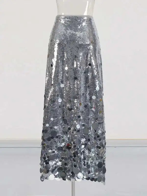 Briella Satin Skirt