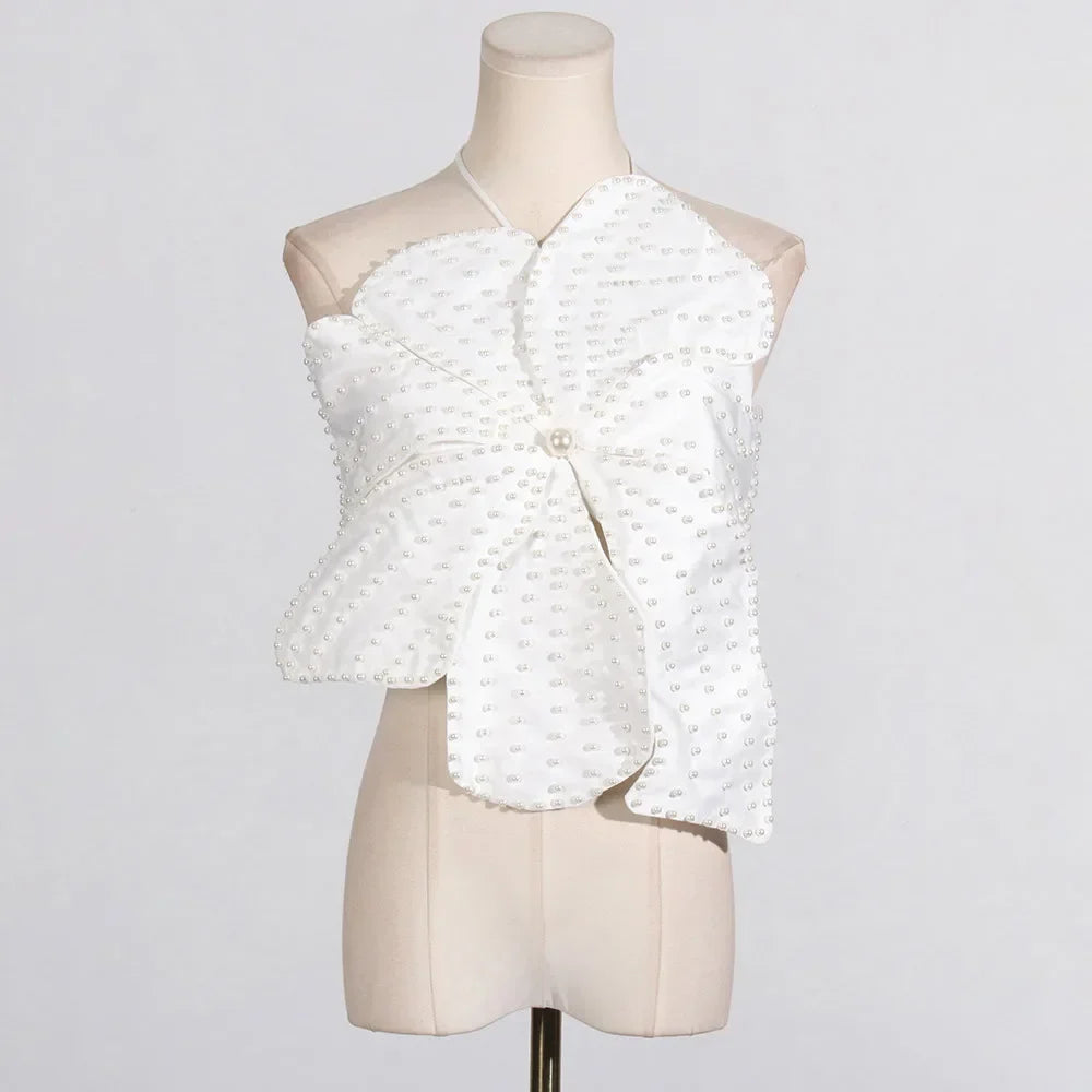 Hera Pearl Bloom Top