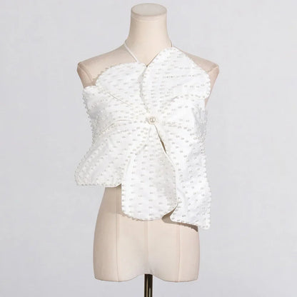 Hera Pearl Bloom Top