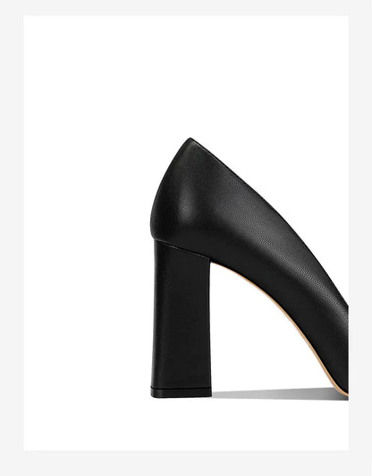 Loretta Square Heel Shoes