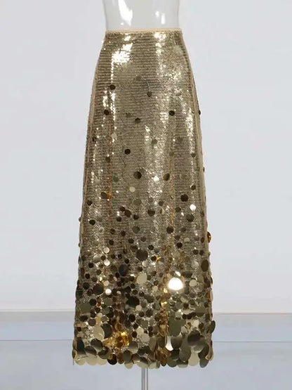 Briella Satin Skirt