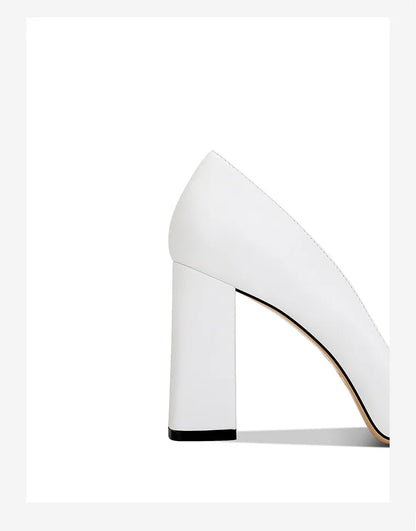 Loretta Square Heel Shoes