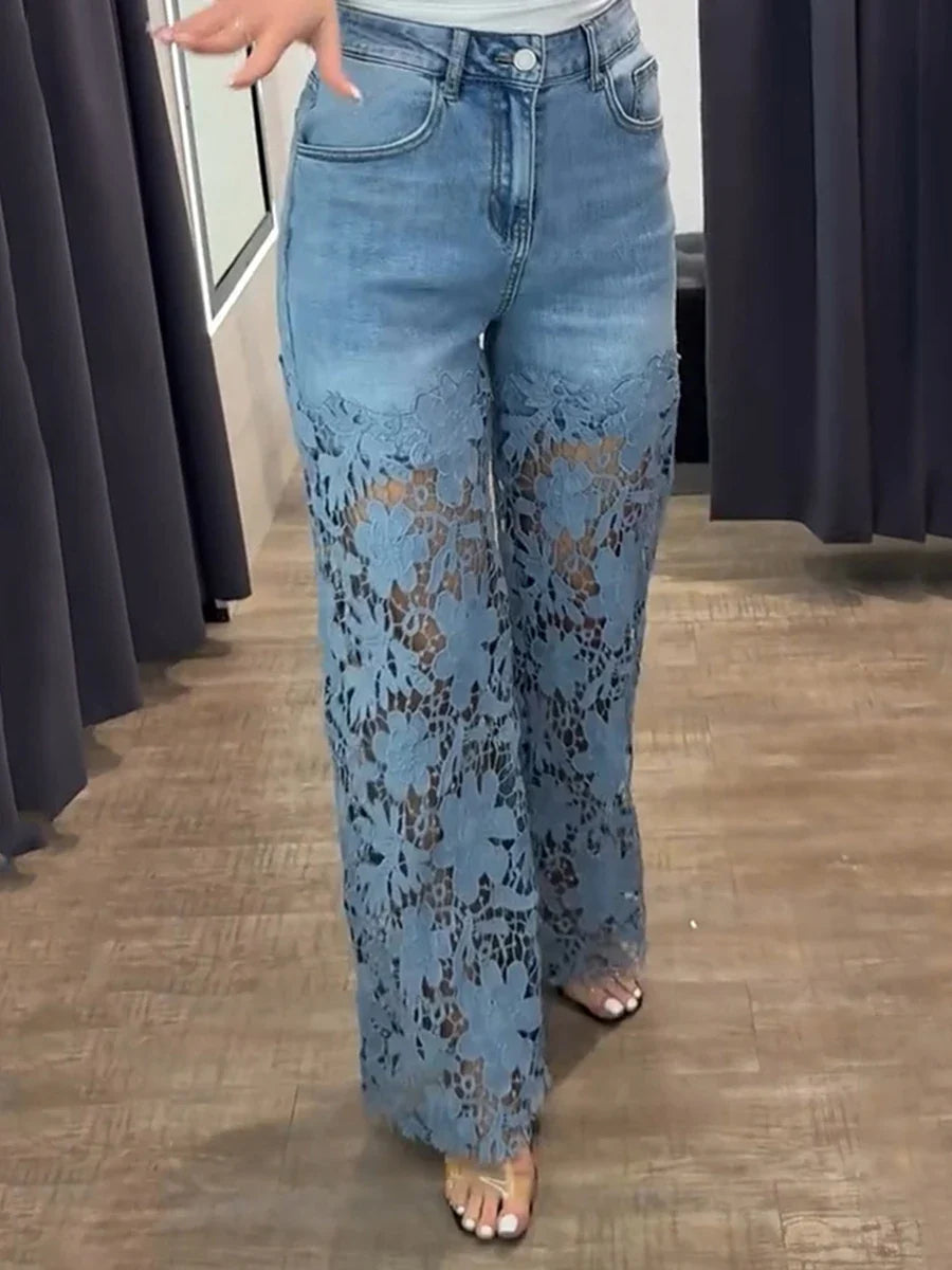 Fioren High-Waist Pants