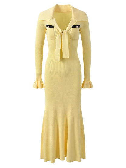 Majesty Knit Midi Dress