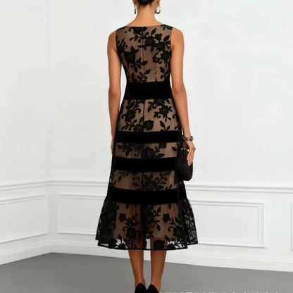 Lunaria Embroidered Maxi Dress