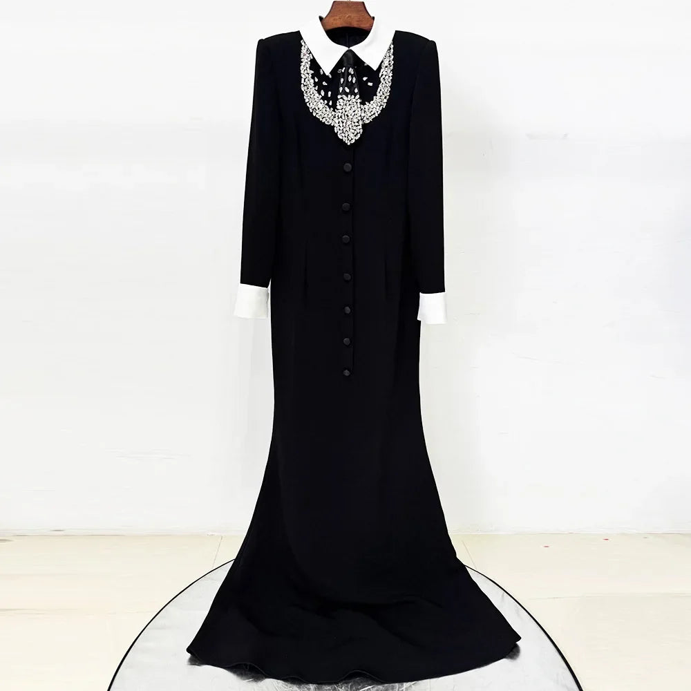 Opaline Beaded Maxi Dress
