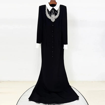 Opaline Beaded Maxi Dress