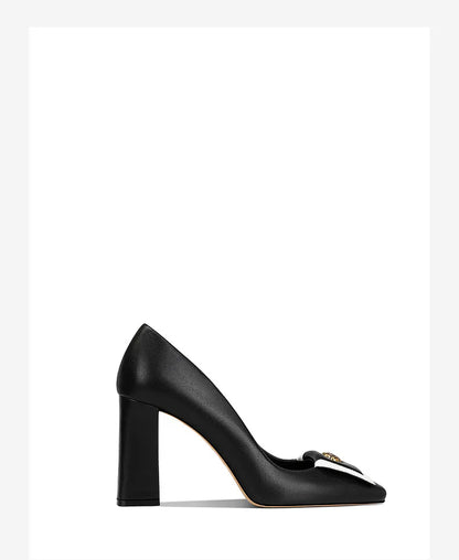 Loretta Square Heel Shoes