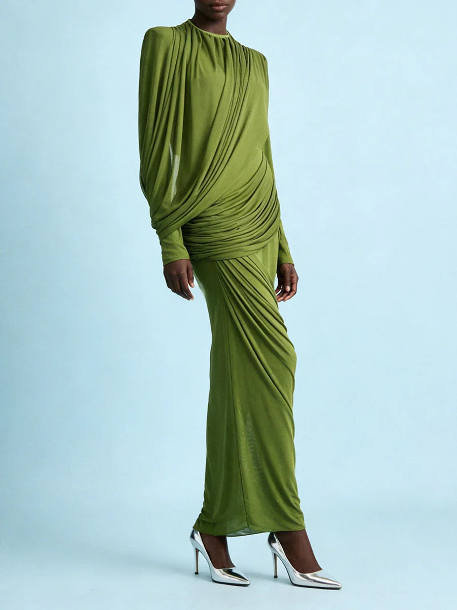 Elowira Drape Dress