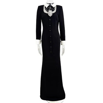 Opaline Beaded Maxi Dress
