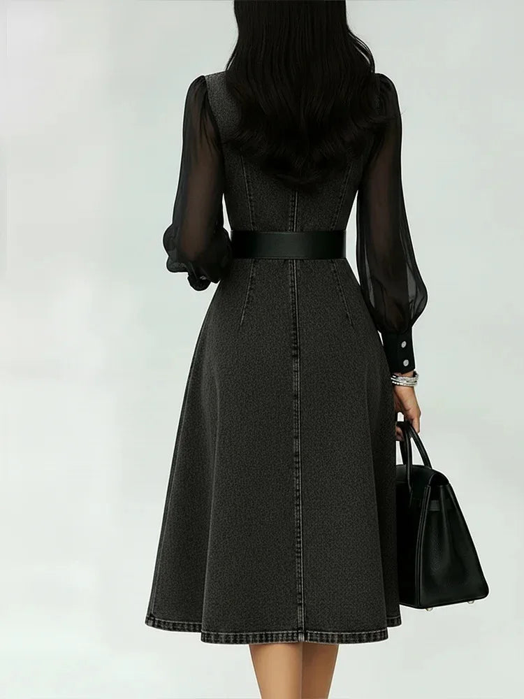Vireya Denim Dress