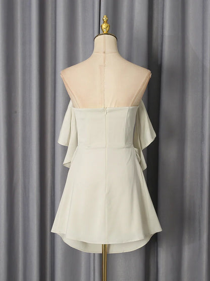 Majesty Satin Mini Dress