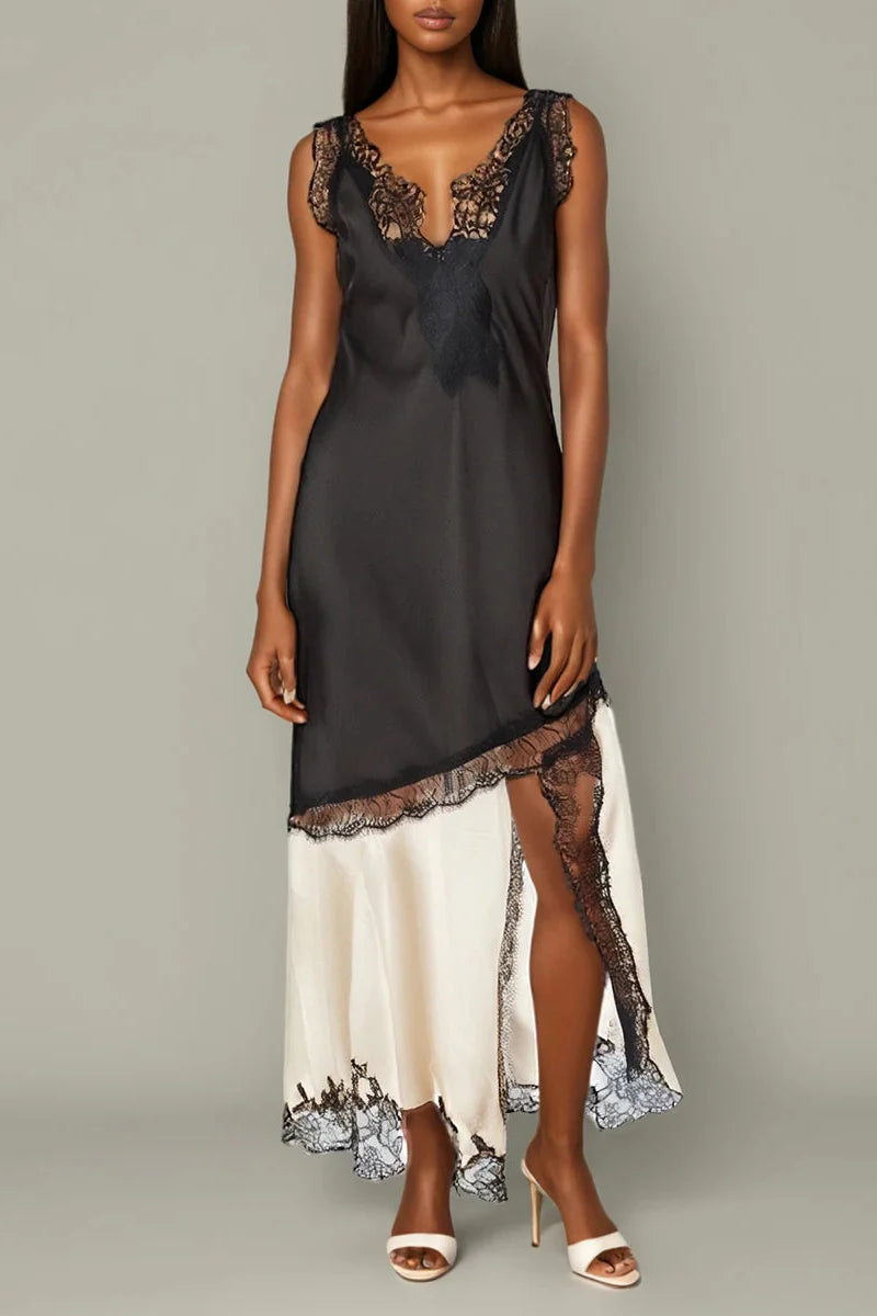 Arielle Satin Dress