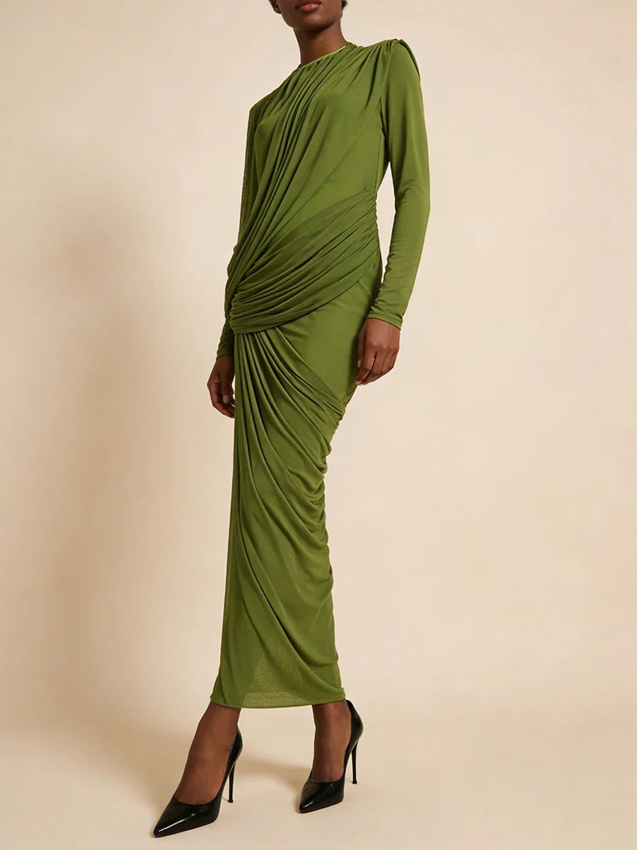 Elowira Drape Dress