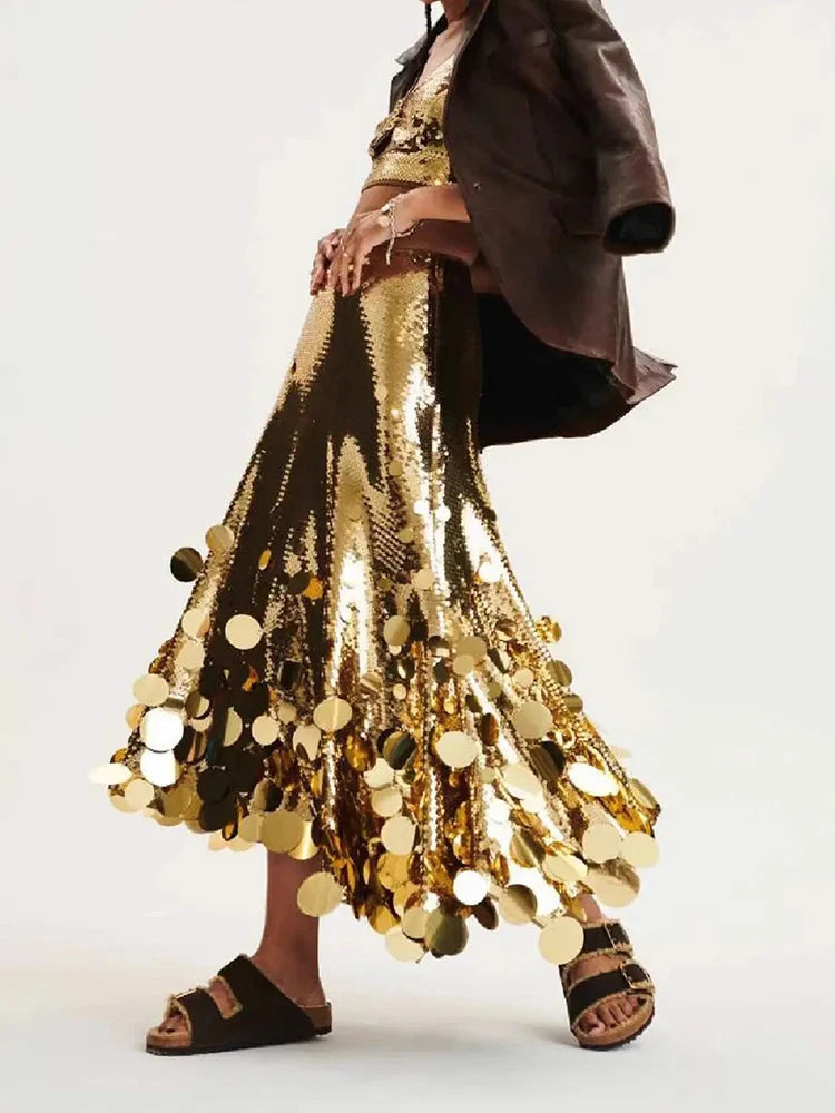 Briella Satin Skirt
